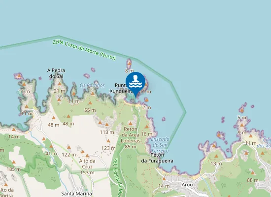 Map of PLAYA LOBEIRAS PM1