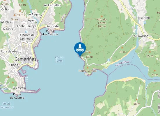 Map of PLAYA A AREI?A BRANCA PM1