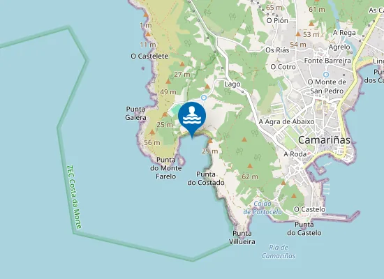 Map of PLAYA O LAGO - CAMARI?AS PM1