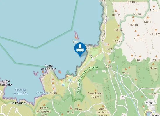 Map of PLAYA AREA LONGA - CAMARI?AS PM1