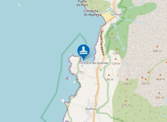 Map of PLAYA PORTO QUILMAS PM1