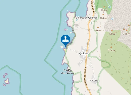 Map of PLAYA AREA BLANCA PM1