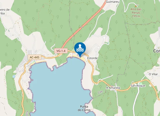 Map of PLAYA ESTORDE PM1