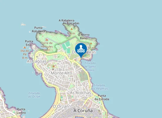 Map of PLAYA SAN AMARO PM1