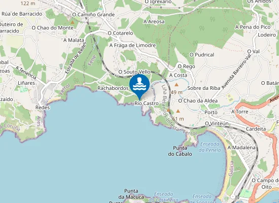 Map of PLAYA ALMIEIRAS PM1