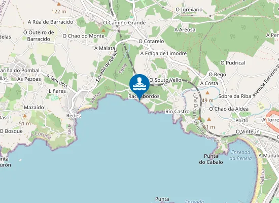 Map of PLAYA COIDO PM1