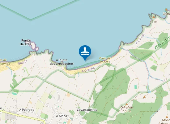 Map of PLAYA PONZOS PM1