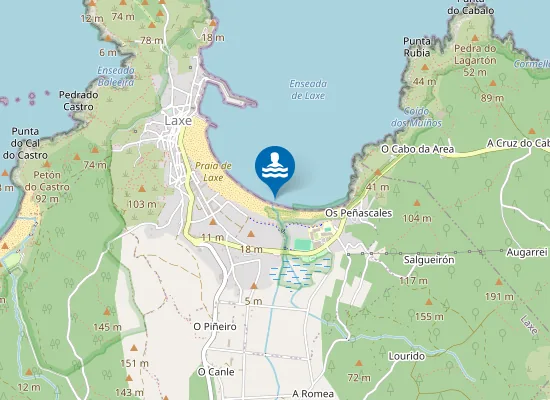 Map of PLAYA LAXE PM1