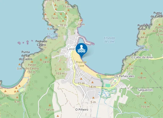 Map of PLAYA LAXE PM2