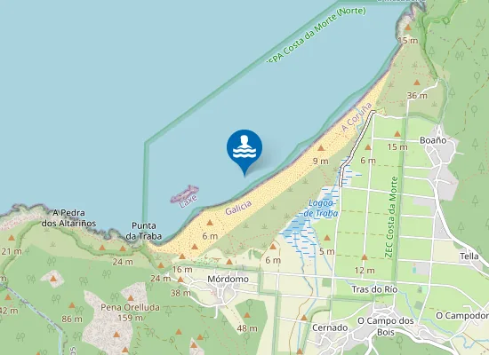 Map of PLAYA TRABA PM1