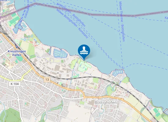 Map of SCHWIMMBAD HOERNLI