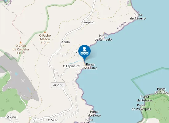 Map of PLAYA VILELA PM1
