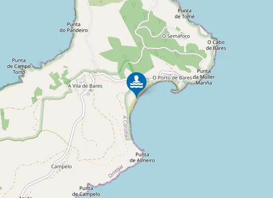 Map of PLAYA BARES PM3