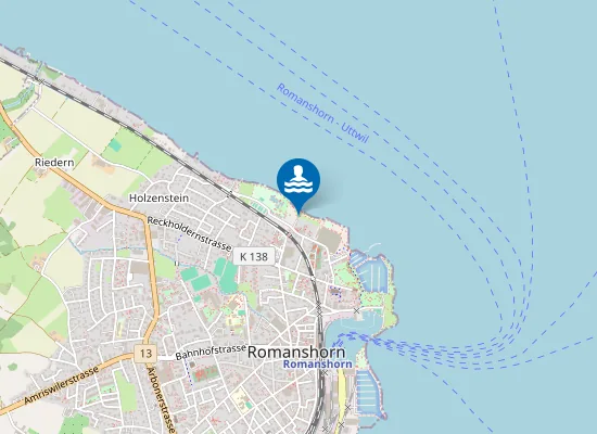 Map of SCHWIMMBAD ROMANSHORN