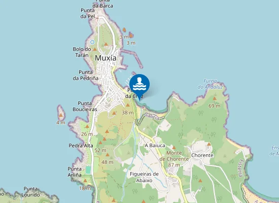 Map of PLAYA A CRUZ PM1