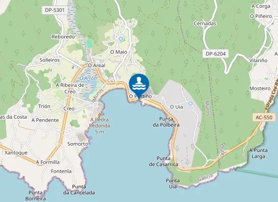 Map of PLAYA O PORTI?O DO MAIO PM1