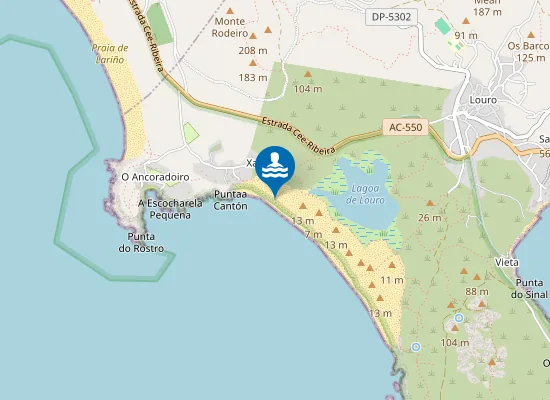 Map of PLAYA A AREA MAIOR PM1