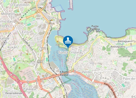 Map of PLAYA SANTA CRISTINA PM1