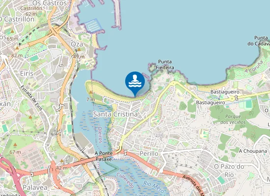 Map of PLAYA SANTA CRISTINA PM2