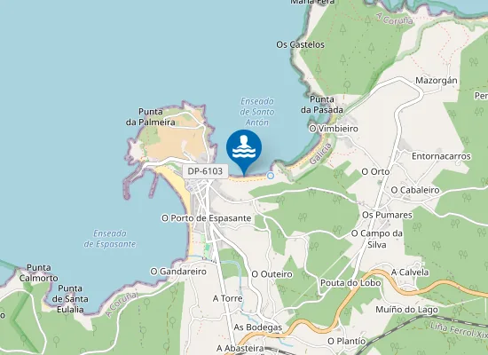 Map of PLAYA SAN ANTONIO PM1