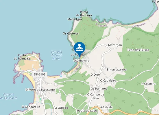 Map of PLAYA BIMBIEIRO PM1