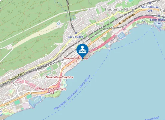 Map of PLAGE DES ENFANTS