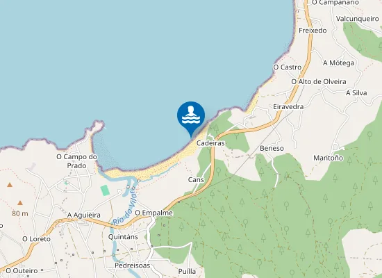 Map of PLAYA A AGUIEIRA PM2
