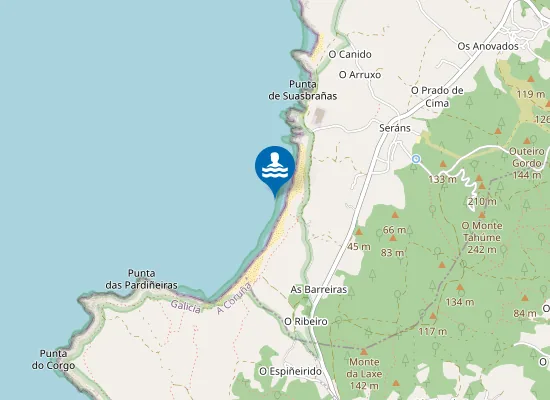 Map of PLAYA ESPI?EIRIDO - P.DO SON PM1