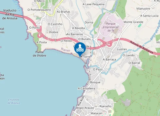 Map of PLAYA A TORRE PM1
