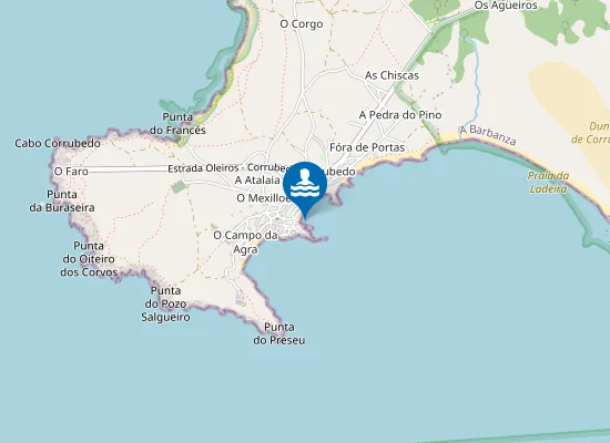 Map of PLAYA O PORTO - RIBEIRA PM1