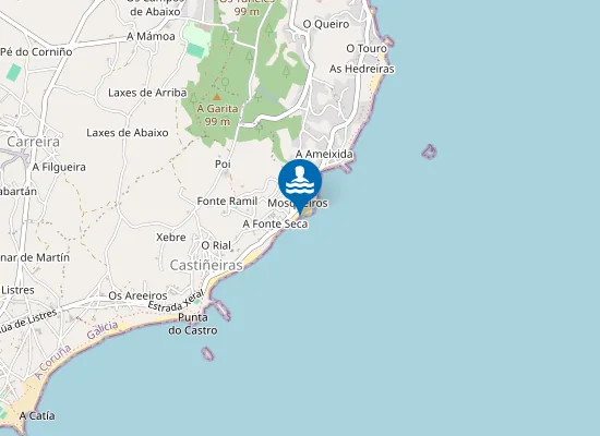 Map of PLAYA MOSQUEIROS PM1