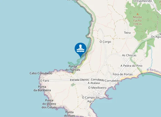 Map of PLAYA BALIEIROS PM1