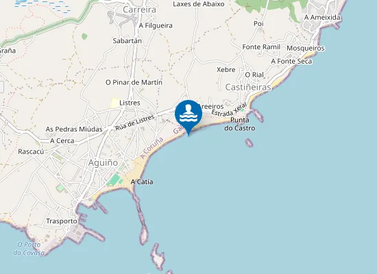 Map of PLAYA CAT?A-CASTRO PM3