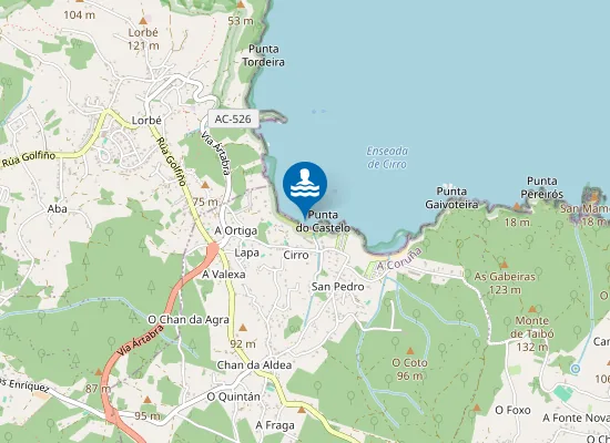 Map of PLAYA CIRRO PM1