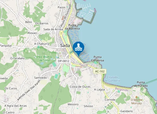 Map of PLAYA SADA DELICIAS PM1