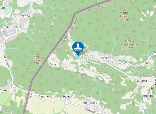 Map of Laghetto Di Astano