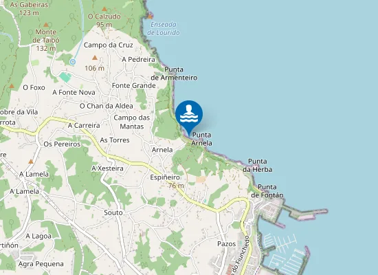 Map of PLAYA ARNELA PM1