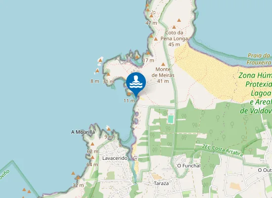 Map of PLAYA MOURILL? - OS BOTES PM1