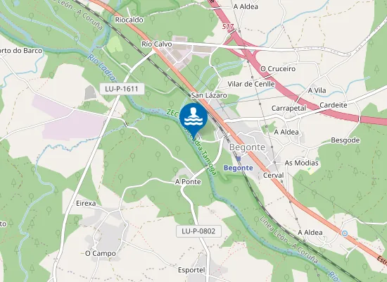 Map of RIO LADRA BEGONTE PM1