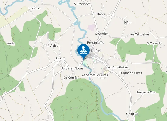 Map of RIO AZUMARA CASTRO DE REI PM1