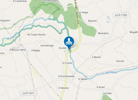 Map of RIO MI?O COSPEITO PM1