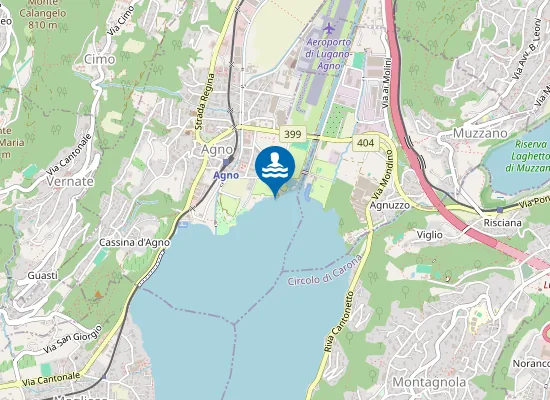 Map of Campeggio La Palma