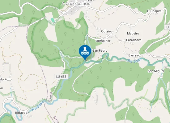 Map of RIO CABE INCIO (O) PM1