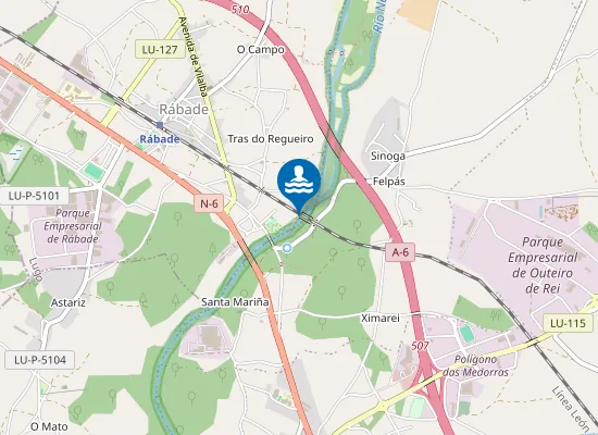 Map of RIO MI?O R?BADE PM1