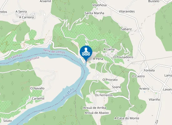 Map of RIO MI?O SAVI?AO (O) PM1