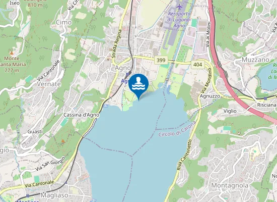 Map of Campeggio Molinazzo