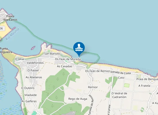 Map of PLAYA ACANTILADO - REMIOR PM1