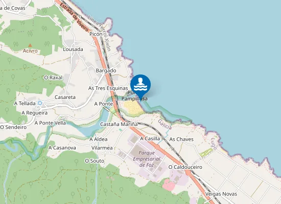 Map of PLAYA PAMPILLOSA PM1