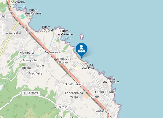 Map of PLAYA AS POLAS PM1