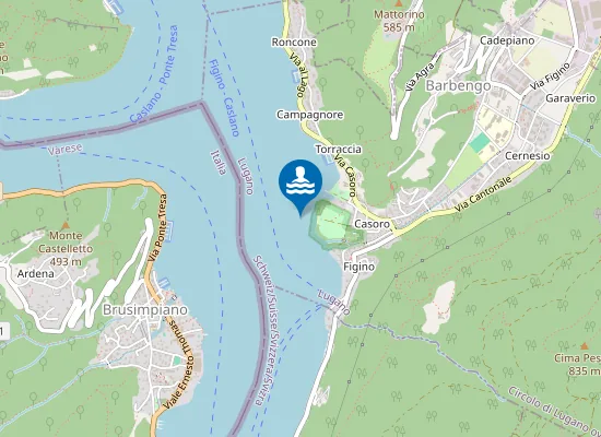 Map of Lido Càsoro
